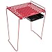 Five Star Extra Tall Locker Shelf and Drawer, Holds 100 lbs., 14 in. Clearance, Fits 12 in. Width, Red