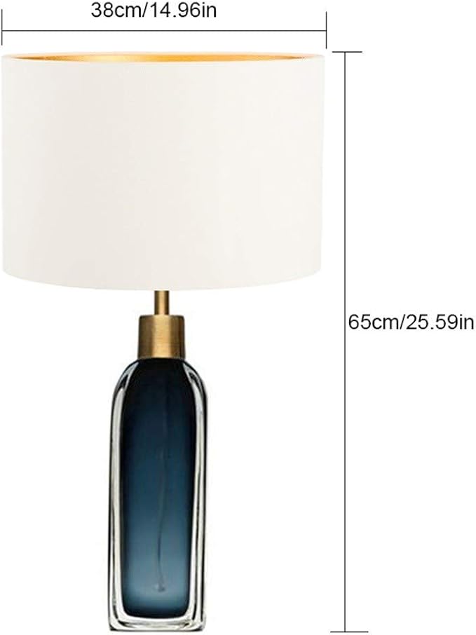 blue crystal table lamps