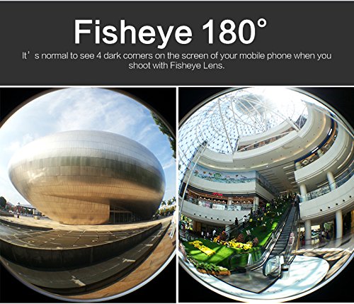 Cell Phone Camera Lens Kit 3 in 1 + Two Universal Clip On adapter 180° Fisheye 15x Macro 0.36x Super Wide For iphone Samsung Galaxy Smartphone