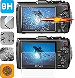<Guarmor> Premium HD Tempered Glass LCD Screen Protector Guard for Olympus Tough TG-3 TG-4 iHS Digital Camera