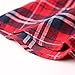 Women's Mid-Long Style Roll-Up Sleeve Plaid Flannel Shirt
