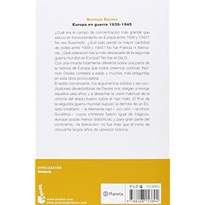 Europa en guerra 1939-1945 (DivulgaciÃ³n. Historia)