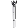 uxcell Forstner Drill Bits 17mm, Tungsten Carbide Wood Hole Saw Auger Opener, Woodworking Hinge Hole Drilling Boring Bit Cutter (Black, Silver Tone)