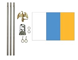 Canary Islands 3x5 ft Outdoor Flag and Flag Pole