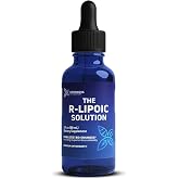 Geronova Research&reg; The R-Lipoic Solution, 2 fl oz | Potassium-Stabilized R-Lipoic Acid Liquid - Nerve Health and Cellular Balance - Fast-Absorbing RLA Drops