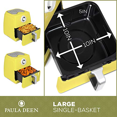 Paula Deen 8.5QT (1700 Watt) Large Air Fryer, Rapid Air Circulation