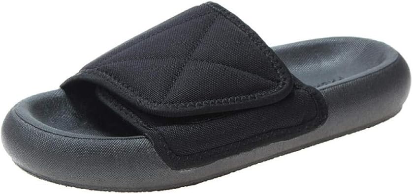 velcro slippers wide fit