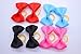 Yagopet 20pcs New Dog Hair Bows Topknot Solid Small Bowknot with Rubber Bands Pet Grooming Products Mix Pure Colors Pet Hair Bows Dog Hair Accessories (Solid Color)