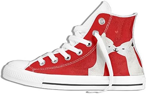 Llama Love Unisex Hi-tops Casual Shoes Skateboard Slip Nursing Designer Best Gift