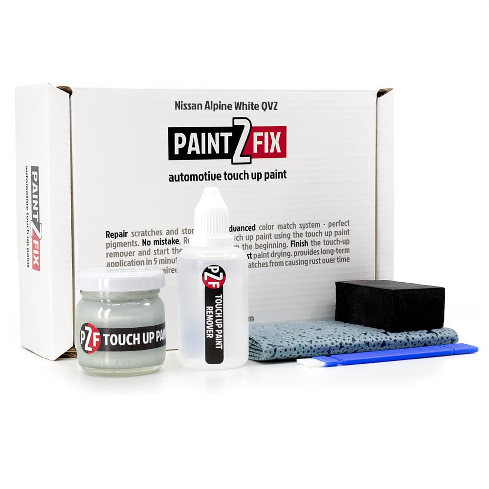 QV2 Alpine White Touch Up Paint Kit for Nissan