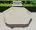 PREXTEX Patio Gas Grill Cover Waterproof Vinyl Barbeque Cover