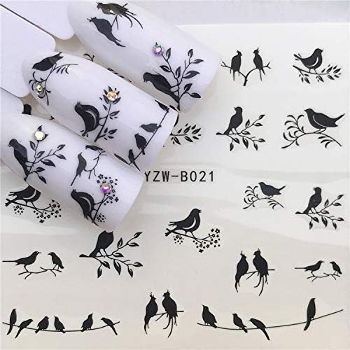 Nail Sticker Set,Decal Water Transfer Printing,Three Piece Slide Nail Decoration Jiayii