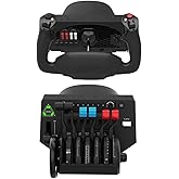 Honeycomb Alpha Flight Controls Yoke with Honeycomb Aeronautical Bravo Throttle Quadrant Bundle (2 Items)