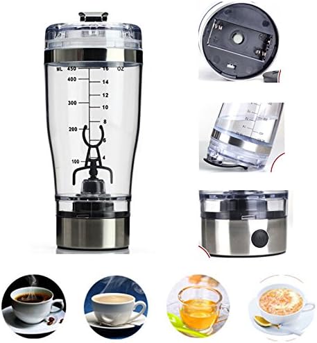 450ML Portable Mixer Protein Shaker Blender Bottle BPA-free Cup for Men Women Baby