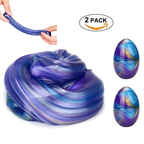 Slime, 2 pack colorful soft fluffy slime scented putty …