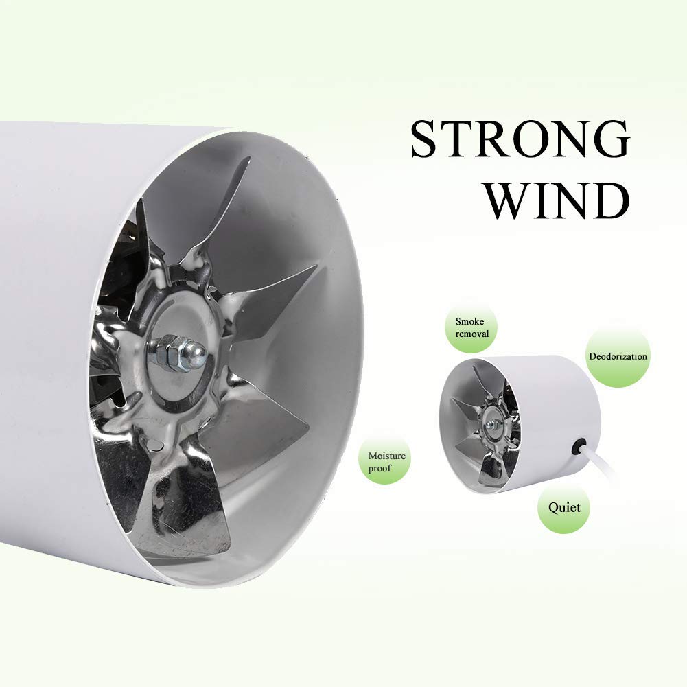 Abluftventilator Gebläse für Zuhause und Innen Inline-Duct Fan Booster