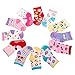 ShoppeWatch 12 Pairs Baby Toddler Socks with Grips Anti-Slip Non-Skid Bottoms For Kids Infant Babies Girls 2T and 3T Walkers BBSK15G