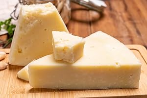 Sanniti Pecorino Romano Cheese – 3 lb Wedge | Authentic Imported Italian Sheep’s Milk Cheese, Aged & Boldly Flavorful