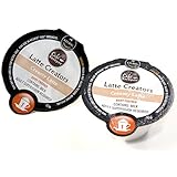 Café Escapes Creamy Latte Dairy Frother Keurig Vue Portion Pack Latte Creator, 16 Count