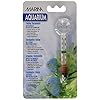 Marina Aquarium Floating Glass Thermometer with Sucker, Transparent
