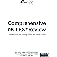 NURSING.com Comprehensive NCLEX® Review Book: Includes NextGen Content and Complete NCLEX® Practice Test, 2e: (2023 NCLEX® test plan, full-color, ... questions + answers + nursing cheat sheets)