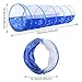 WolfWise Prince Play Tunnel Pop-up Children Game Tent Tunnel Blue