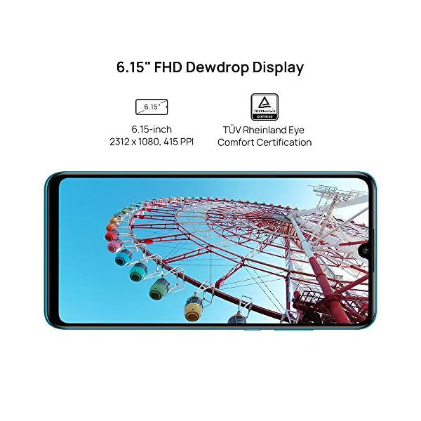 HUAWEI-P30-Lite-256-GB-615-Inch-FHD-Dewdrop-Display-Smartphone-with-MP-AI-Ultra-wide-Triple-Camera-6-GB-RAM-Android-90-Sim-Free-Mobile-Phone-UK-Version-Blue HUAWEI P30 Lite 256 GB 6.15 Inch FHD Dewdrop Display Smartphone with MP AI Ultra-wide Triple Camera, 6 GB RAM, Android 9…