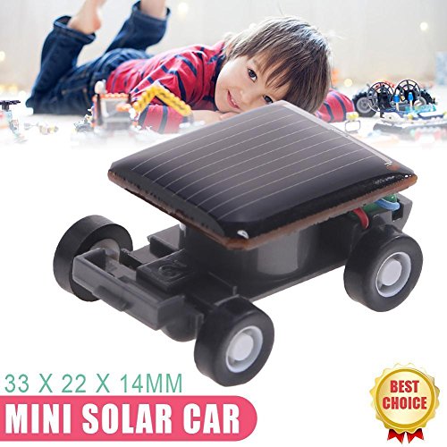 Science Kits - Science Kits For Kids – Mini Eco Solar Powered Tobot Racing Car Vehicle Educational Fun Gadget Toy Project Creative Educational Gift for Kids Boys Girls