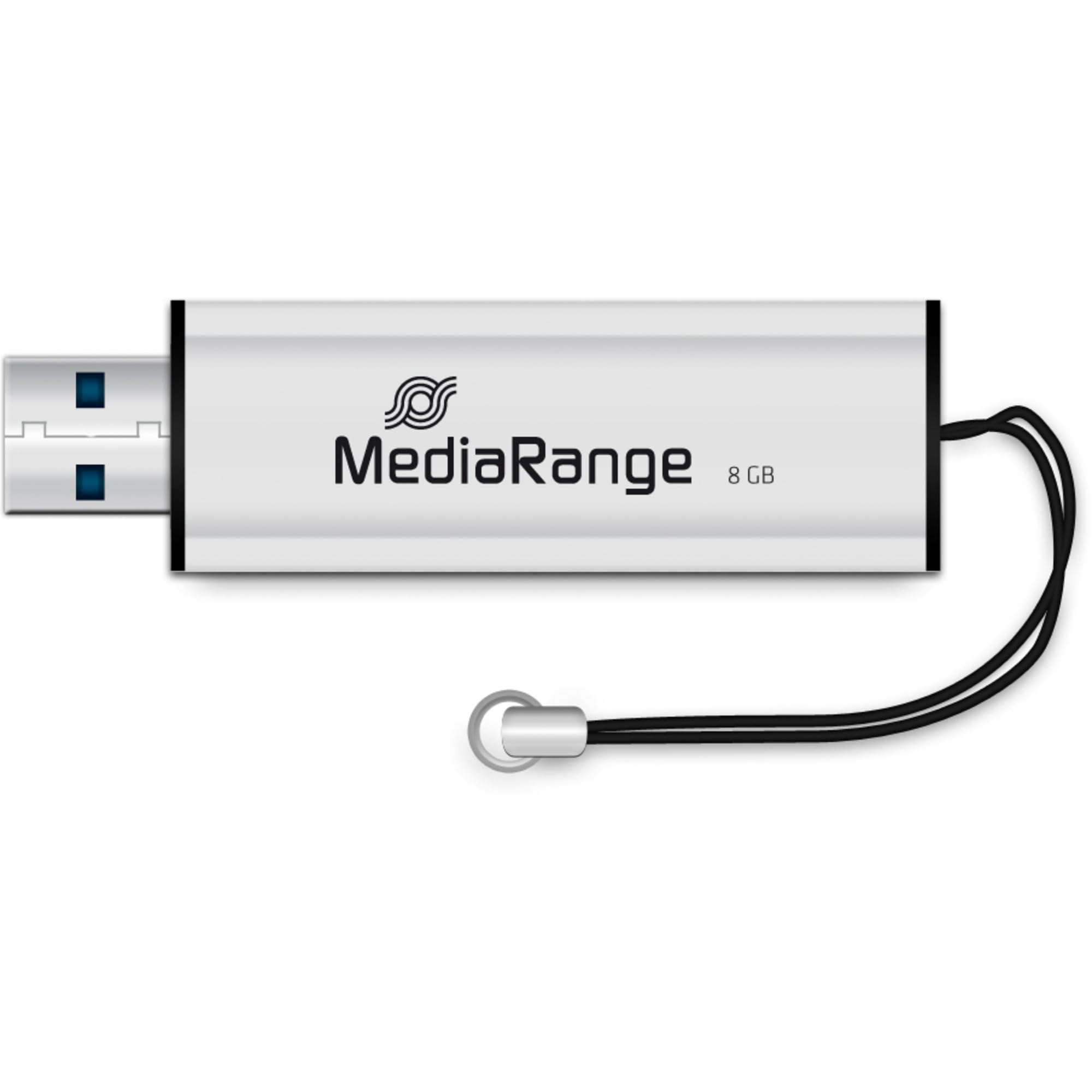 MediaRange MR914 Superspeed USB Stick 8GB USB 3.0 white