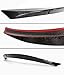 Cuztom Tuning Fits for 2014-2019 Infiniti Q50 Q50S Sleek Style Real Carbon Fiber Trunk Lid Spoiler Wing