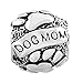 CharmSStory Paws Animal Dog Mom Silver Plated Charms Beads For Bracelets