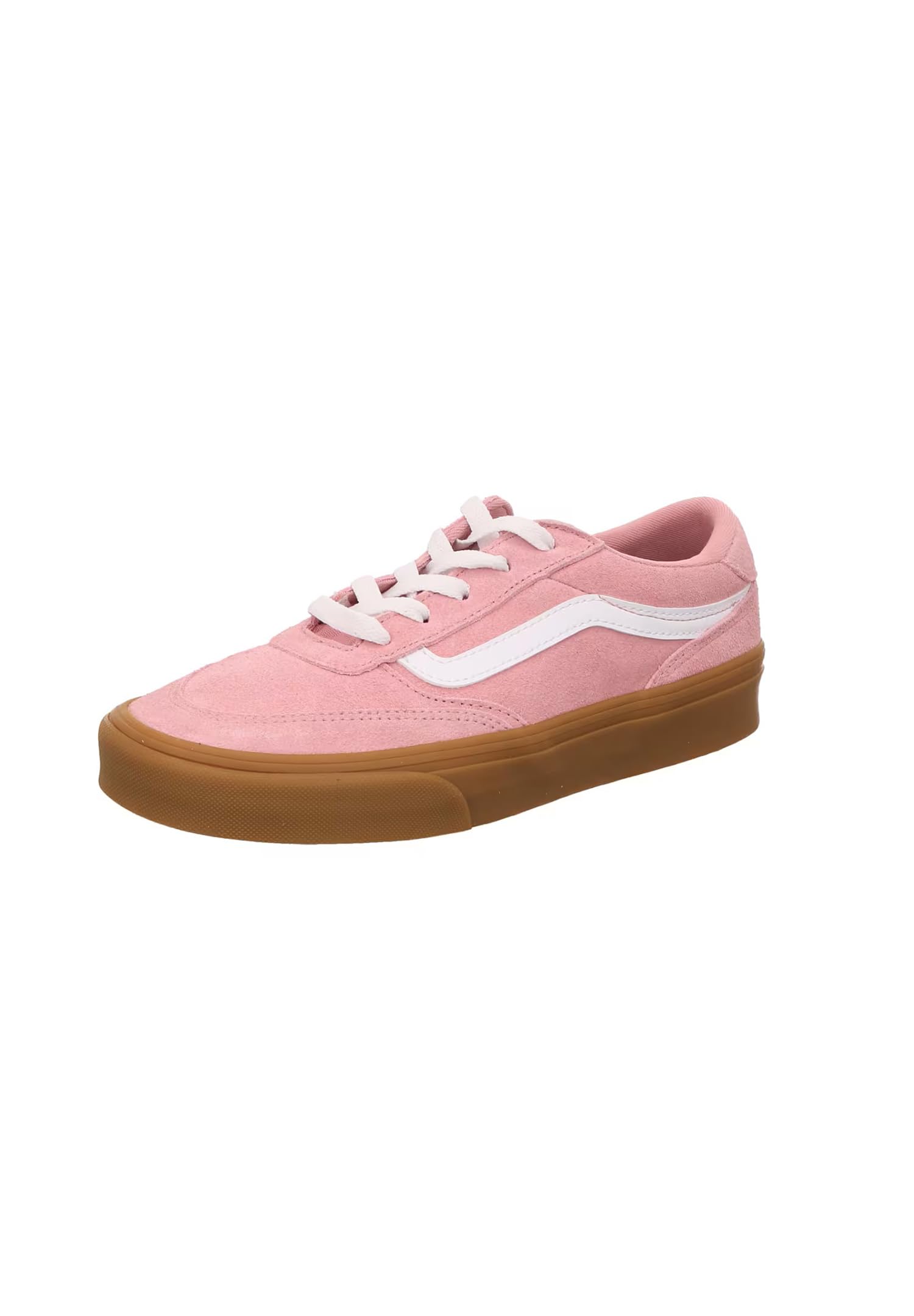 Vans Women's Brooklyn LS Shoe | Low-Top Sneakers for Everyday Wear, Walking, Work & Fashion, Suede Gum Pink Dawn, 6 Image