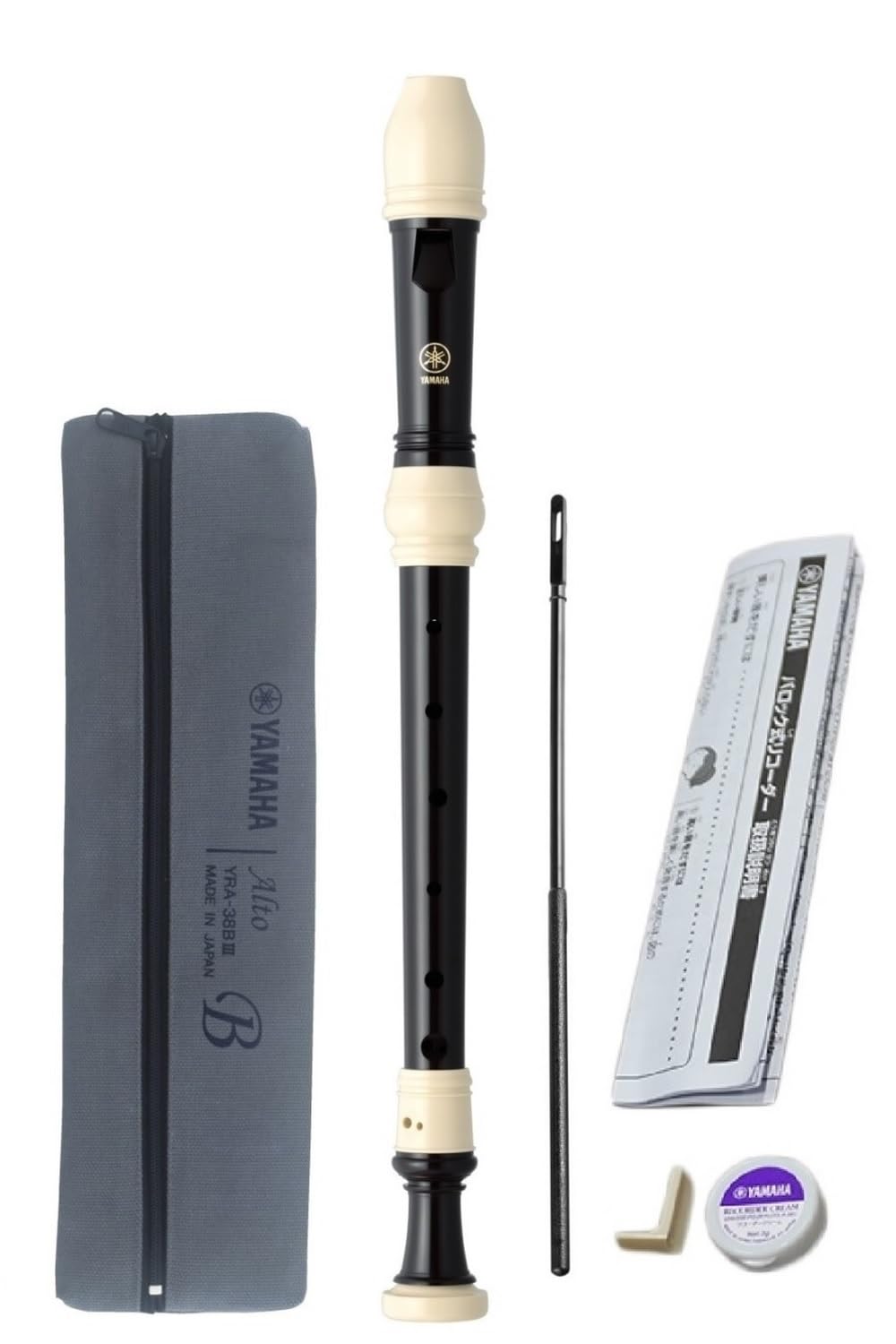 YAMAHA Recorder, B Major - Baroque fingering, Brown