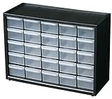 Flambeau 6576NA Parts Storage Drawer, Hardware and Craft Cabinet with 25 Drawers