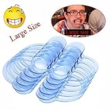 Mouth Openers for Game,LEDeng 10pcs C-Shape BlueTeeth Whitening Intraoral Cheek Lip Retractor Mouth Opener for Hilarious, Mouth Guard Party Game ,Large Size for Adults