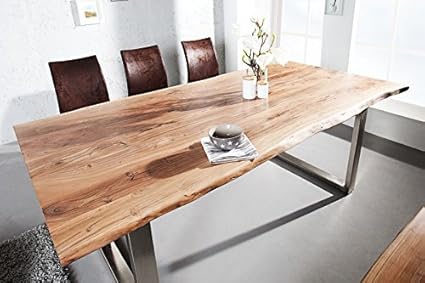 Dunord Tavolo Da Pranzo Solid 180 Cm In Legno Massiccio Di