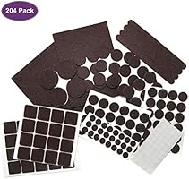204 Furniture Pads Self Stick Furniture Felt Pads Hardwood Floor