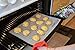 SimpliFine Silicone Baking Mat Set, 3 Different Silicone Baking Mats for Half, Quarter and Small Oven Sheet Sizes.