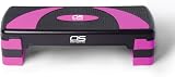 OZE SPORTS Aerobic Stepper Platform 2–5 Level Adjustable Height Pink 5 Steps view 8