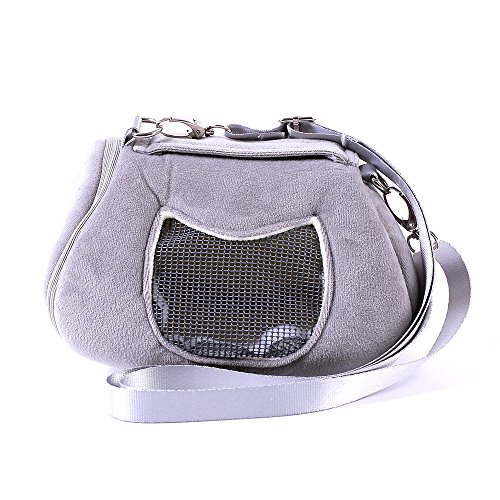 FLAdorepet Pet Carrier Hamster Carrier Travel Bag Hamster Bed House