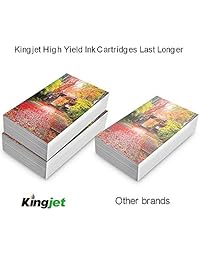Kingjet 972 X Ink Cartridge 1 Pack Black High Yield Remanufacturado Repuestos para PageWide Pro 477dn, 477dw, 577dw, 577z, 552dw, 452dn, 452dw Impresoras