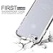 FYY iPhone 8 Case, iPhone 7 Case, [Patent Shockproof][Military Material] Ultra Slim Fit Hybrid Clear Bumper Case Soft Silicone Gel Rubber Shockproof Impact Resistance Cover for iPhone 7/8 Black
