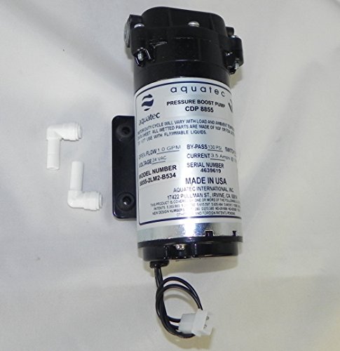 Aquatec 8855 Water Pressure Boost Pump (Pump Only) Highest Flow Rate In The 8800 Series, Higher Than 8852, 8851, 1Gpm, 130Psi Max (784672794800)