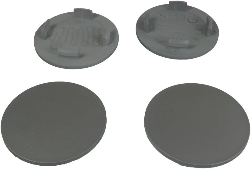 4 ALLOY WHEEL GREY CENTRE CAPS 46mm 59mm LAND ROVER RANGE SPORT VOGUE EVOQUE HSE