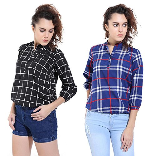 mallory winston navy women's balloon top pack of 2.