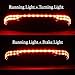Harley Tour Pack Lights - Smoke King Tour-Pak LED Brake Turn Tail Light for Harley-Davidson Touring Models '14-Up Road Electra Glide Ultra Limited Classic 2014-2019