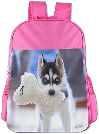 Nishilongteng Unique Puppy Husky Dog Muzzle Girls And Boys Kid's Backpacks
