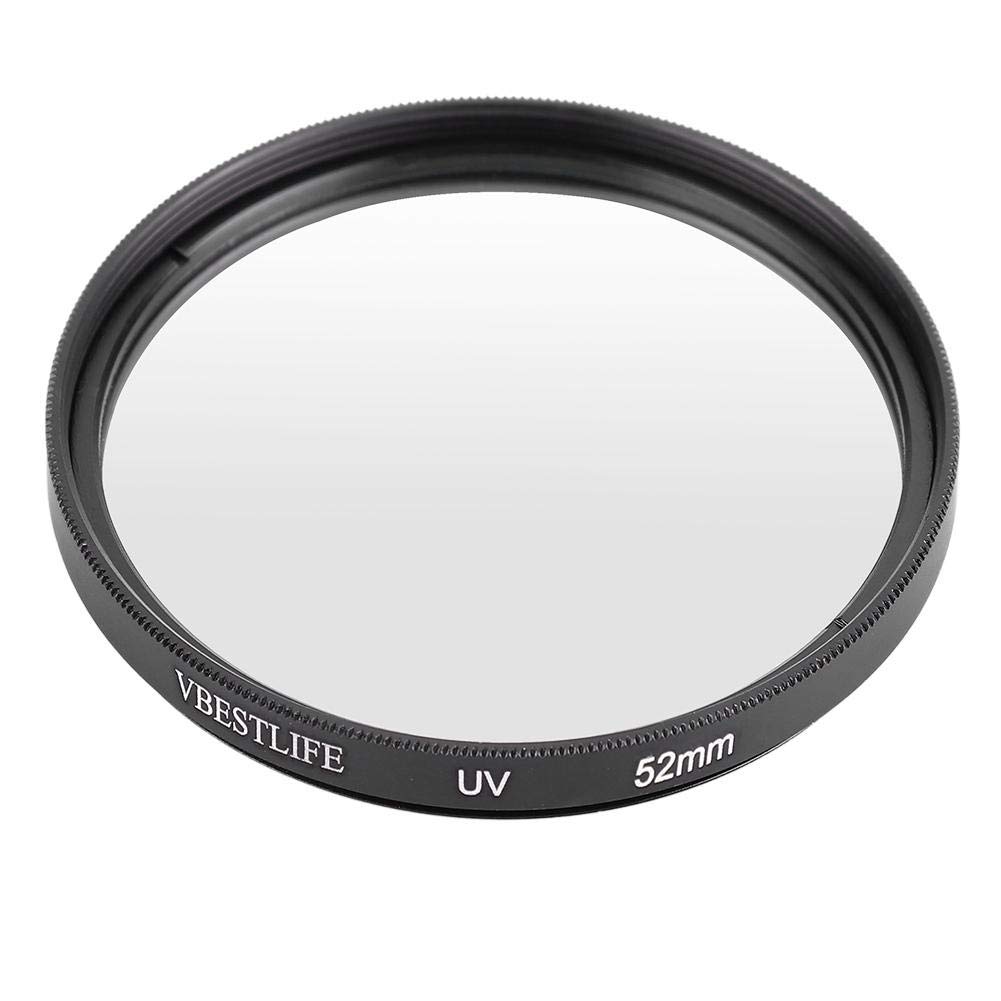 Lens Filter, Univesal UV Filter Lens Ultra Slim Protecting Filters for DSLR Cameras (52MM)