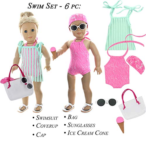 Doll Club of America 28 Piece Holiday Lot Fits 18-Inch American Girl Doll Clothes - Thumbnail 2