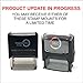 Imprint 360 AS-IMP1037 - Completed w/Signature Line, Heavy Duty Commerical Quality Self-Inking Rubber Stamp, Red Ink, 9/16